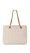 Borsa Elisabetta Franchi BS64A47E2 Shopper in tessuto embossed con manici in catena