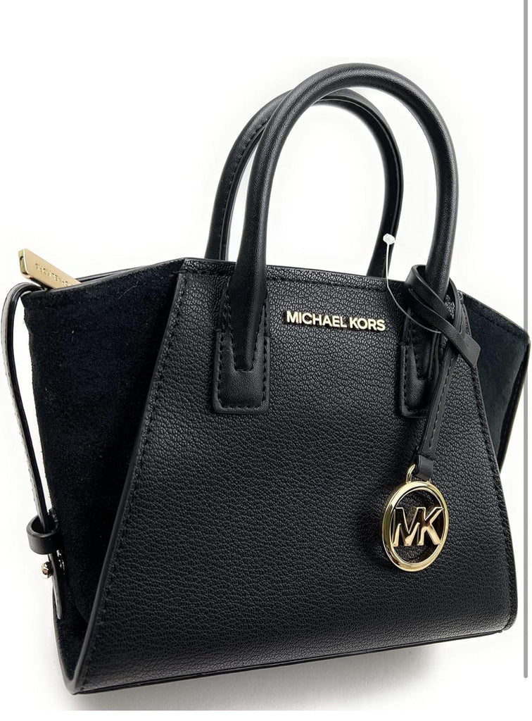 Borsa Michael Kors Avril XS Satchel Xbody Leather Black