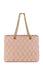 Borsa Elisabetta Franchi BS64A47E2 Shopper in tessuto embossed con manici in catena