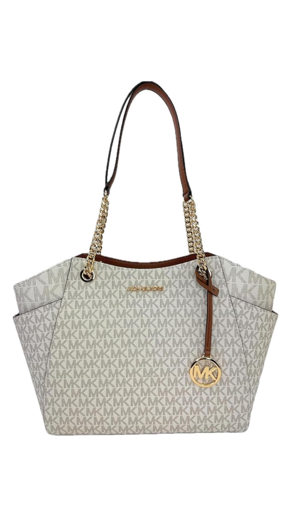 Borsa Michael Kors Jet Set Travel LG Chain Shldr Tote Leather