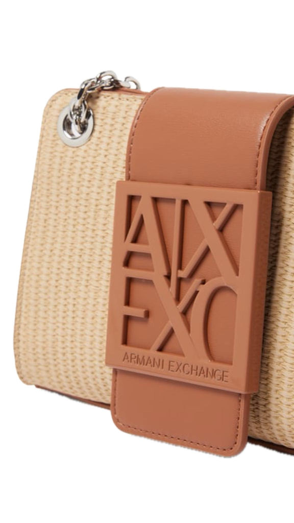 Borsa Armani Exchange XW000281 AF13673 Suisie Straw Whisky