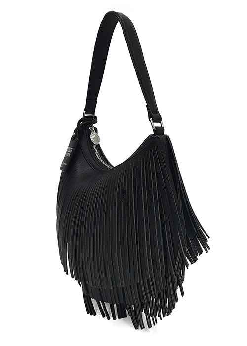 Borsa Le Pandorine Fringe Mini oggi sacca a spalla media