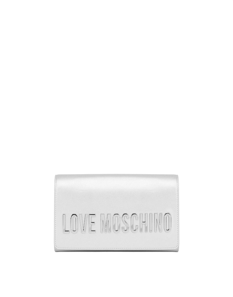 Borsa Love Moschino JC4103 PU GRS Pochette Lettering Stampatello