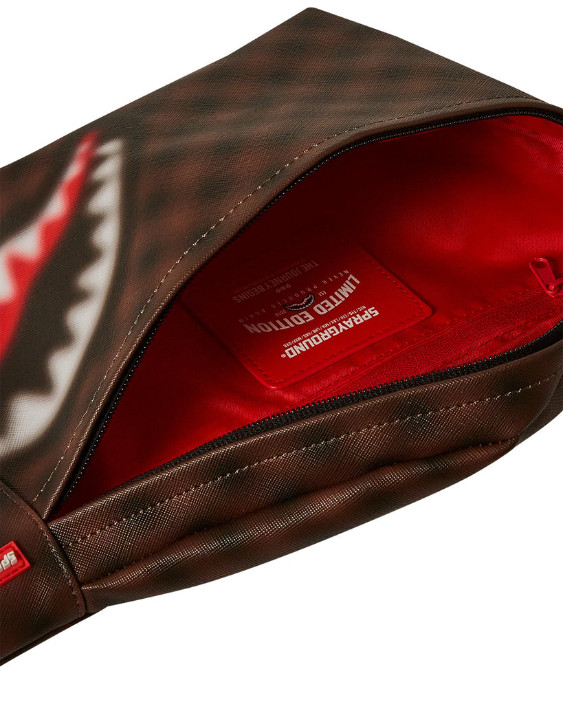 Marsupio Sprayground Sharks In Paris Blur Savvy Crossbody