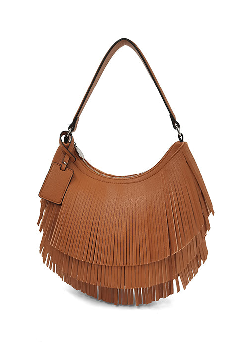 Borsa Le Pandorine Fringe Mini oggi sacca a spalla media