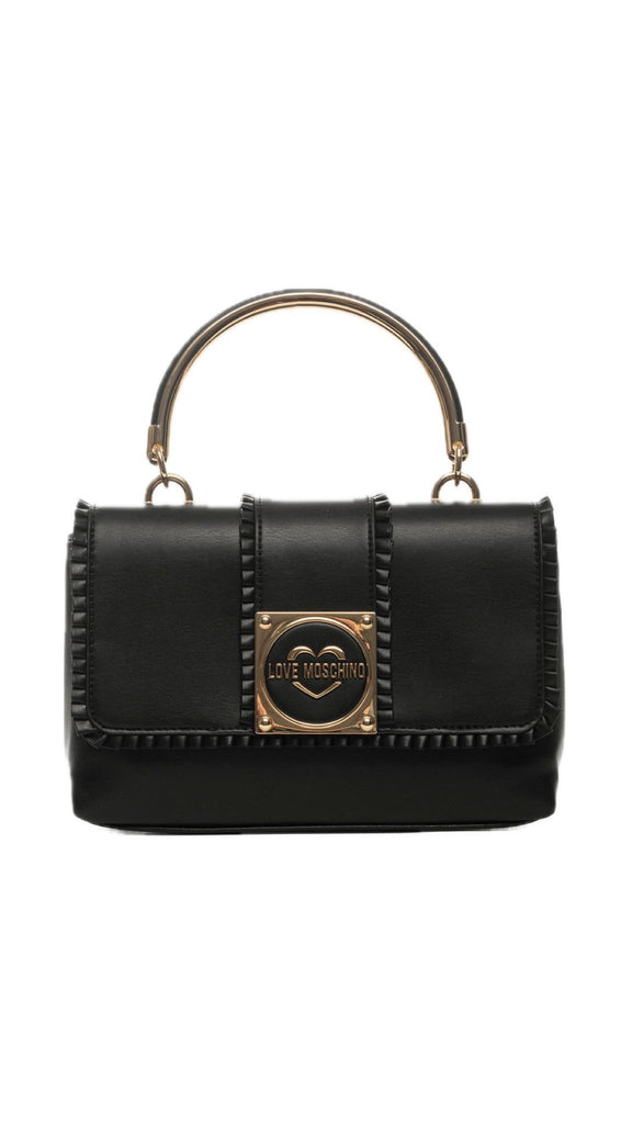 Borsa Love Moschino JC4275 a mano con manico rigido Nera