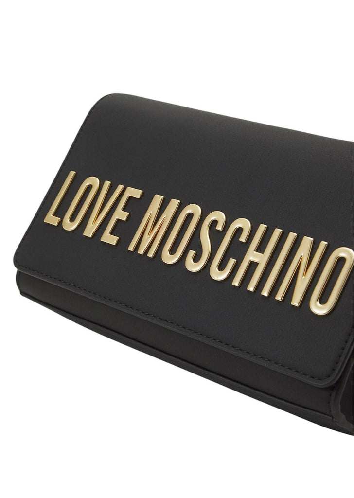 Borsa Love Moschino JC4103 PU GRS Pochette Lettering Stampatello