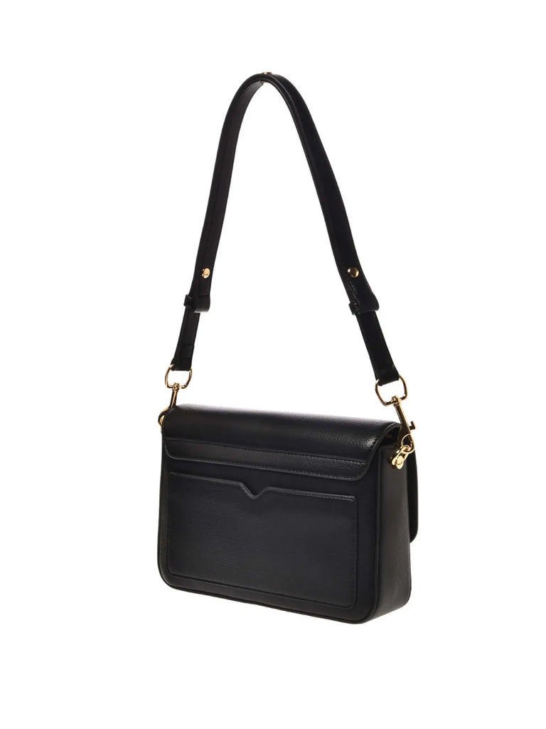 Borsa Love Moschino JC4029 a spalla pu grs nero con rana