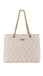 Borsa Elisabetta Franchi BS64A47E2 Shopper in tessuto embossed con manici in catena