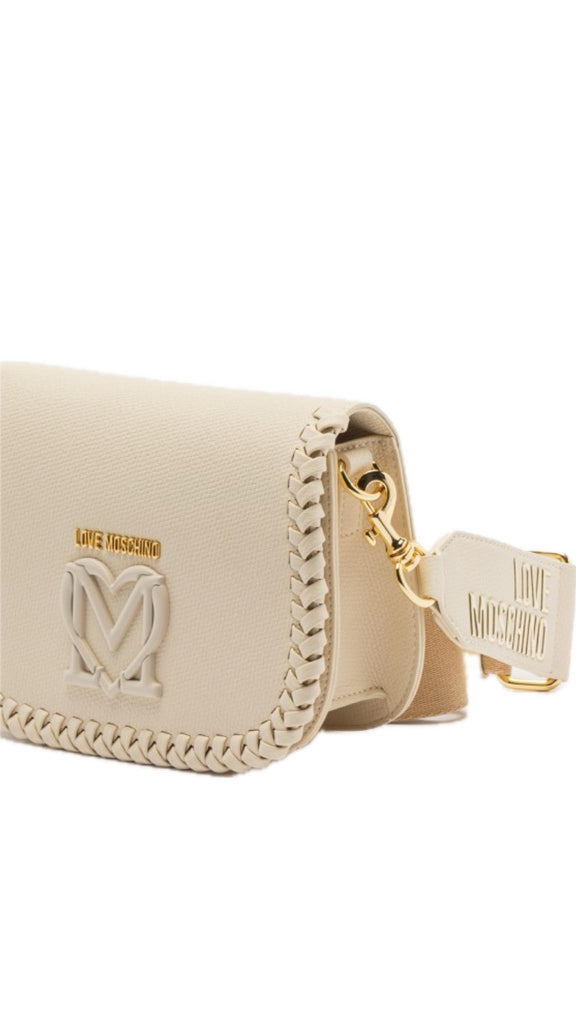 Borsa Love Moschino JC4125 Tracolla Avorio bottalata