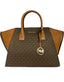 Borsa Michael Kors Avril LG TZ Satchel Brown