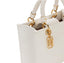 Borsa Elisabetta Franchi  BS13A51E2 Tote piccola in jacquard con charms