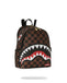 Zaino Sprayground marrone peeking character check savage backpack 910B7511NSZ