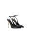 Scarpe Elisabetta Franchi SA25B46E2 Slingback in nappa con tacco scultura