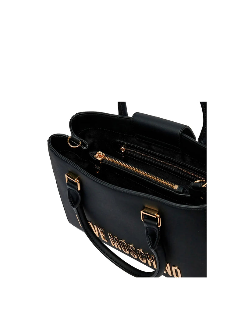 Borsa Love Moschino JC4022 a mano con tracolla GRS Nero