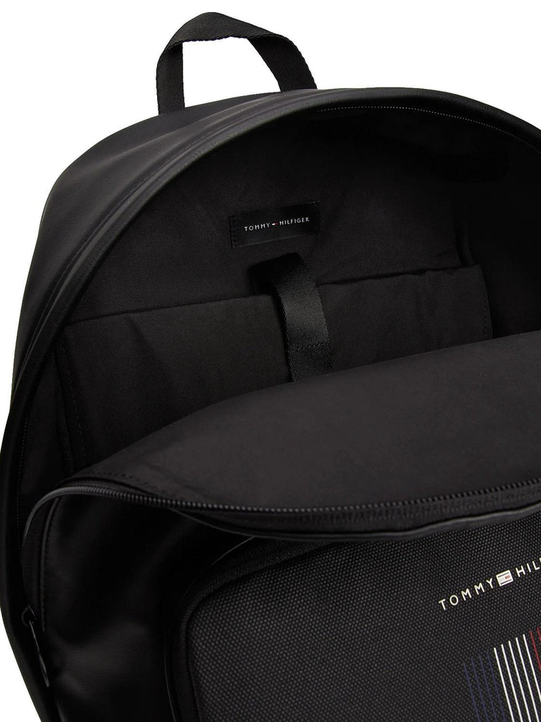 Zaino Tommy Hilfiger Uomo AM12973 TH Foudation Pque Backpack Black