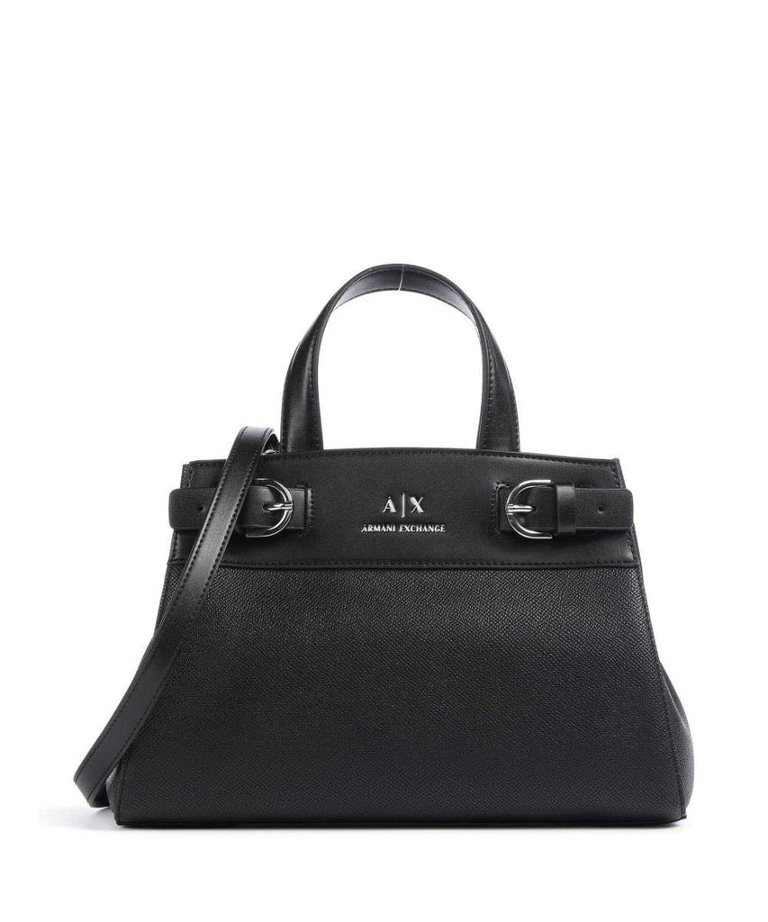 Borsa Armani Exchange Art949136 Bauletto Tote Small Nero