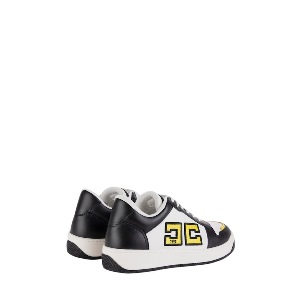 Sneakers Elisabetta Franchi SA40G46E2 in pelle logo bicolor