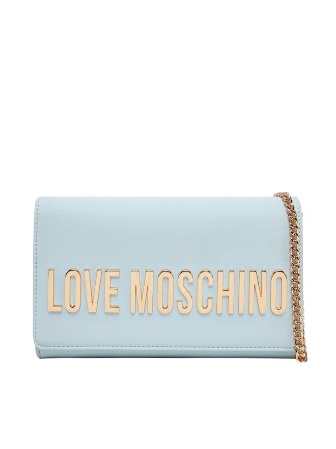 Borsa Love Moschino JC4103 PU GRS Pochette Lettering Stampatello