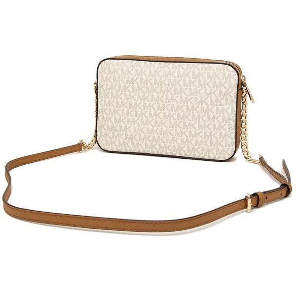 Borsa Michael Kors Jet Set Item LG EW Crossbody Vanilla