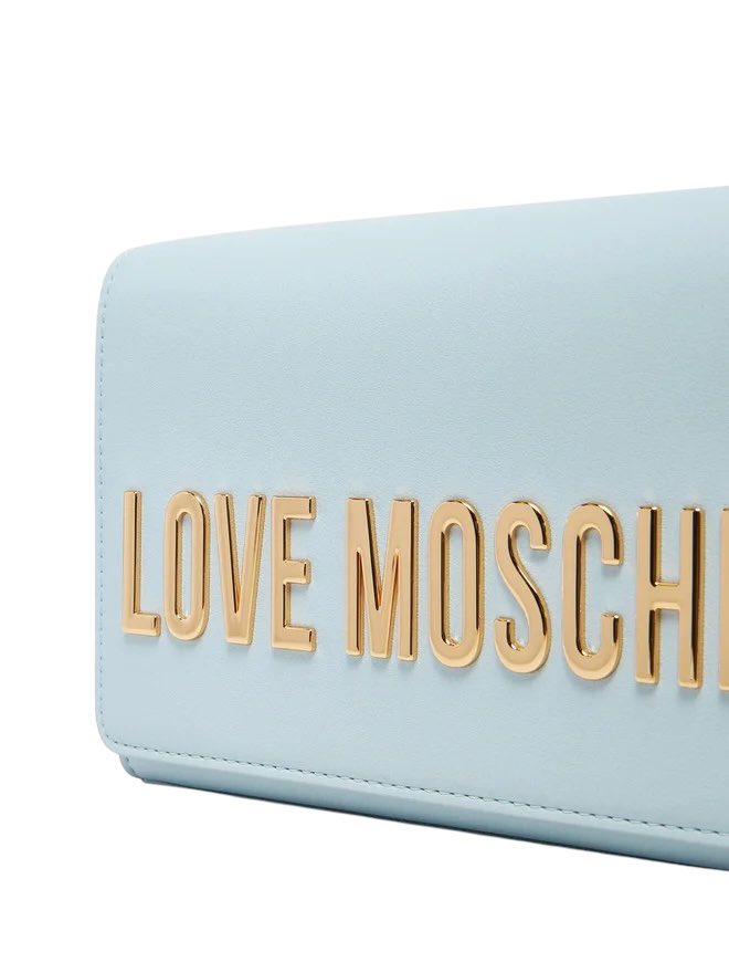 Borsa Love Moschino JC4103 PU GRS Pochette Lettering Stampatello