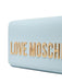 Borsa Love Moschino JC4103 PU GRS Pochette Lettering Stampatello