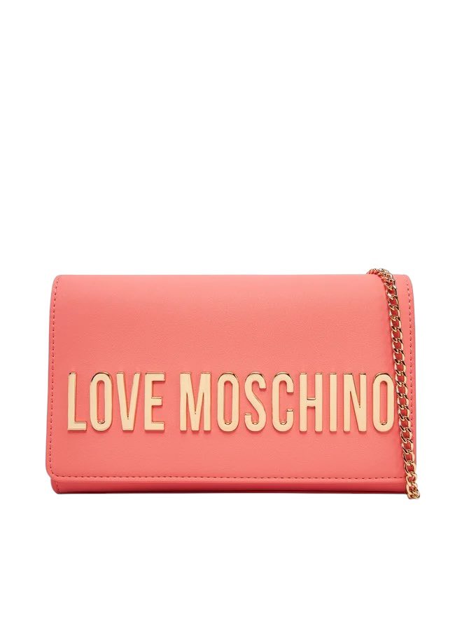 Borsa Love Moschino JC4103 PU GRS Pochette Lettering Stampatello