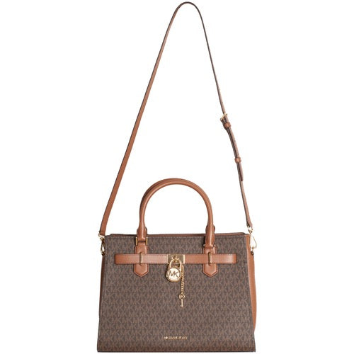 Borsa Michael Kors Hamilton MD Satchel Brown