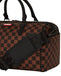 Borsa Sprayground marrone machine Francaise mini duffle 910D7491NSZ