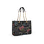 Borsa Braccialini Jacquard B17882 Shopper fantasia fiori nera