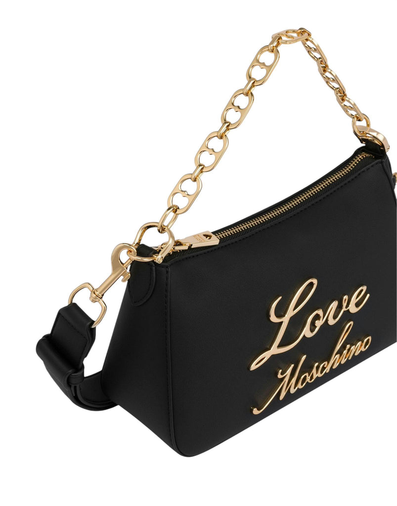 Borsa Love Moschino JC4313 Tracolla Lettering PU GRS Nero