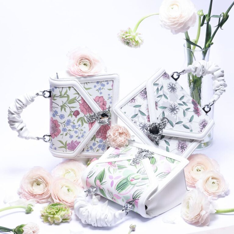 Borsa L'Atelier du sac Mini Bag Annie Capsule Flower