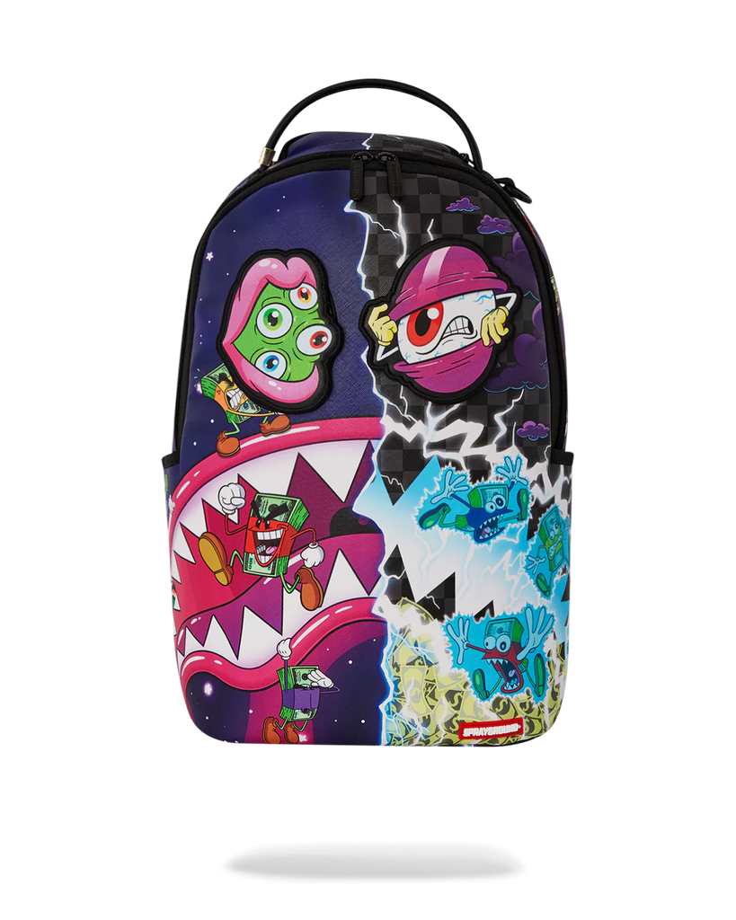 Zaino Sprayground Money Boys Split Crazy Eyes 6 Removable Velcro Eye Patches