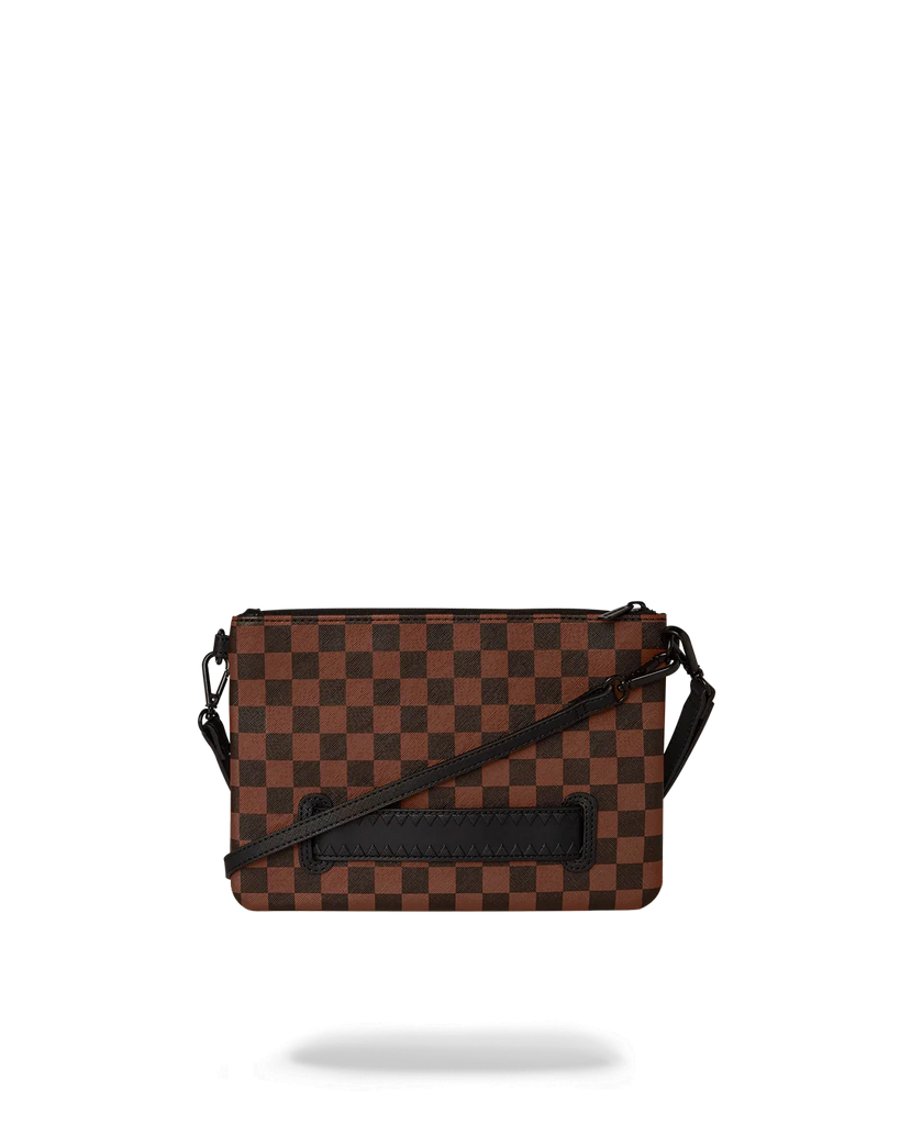 Pochette Sprayground Sharks In Paris Clear For Takeoff Crossover Clutch Whit Strap