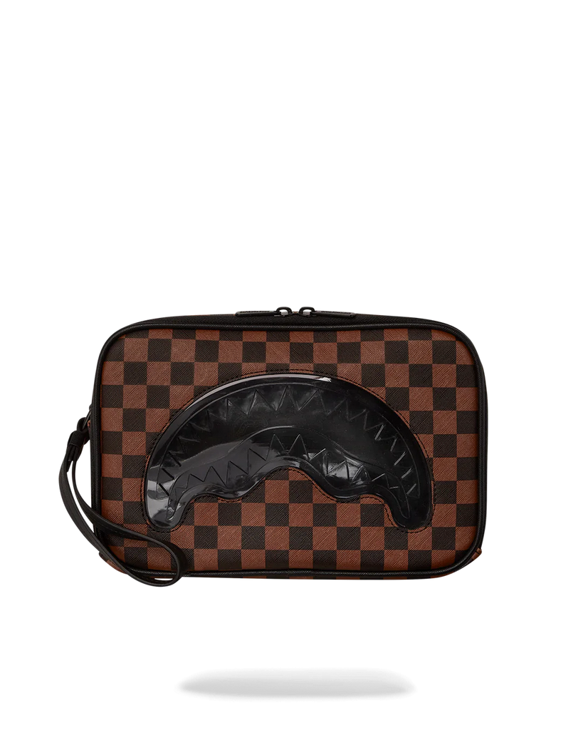 Pochette Sprayground Shark In Paris Clear For Takeoff Toiletry Bag