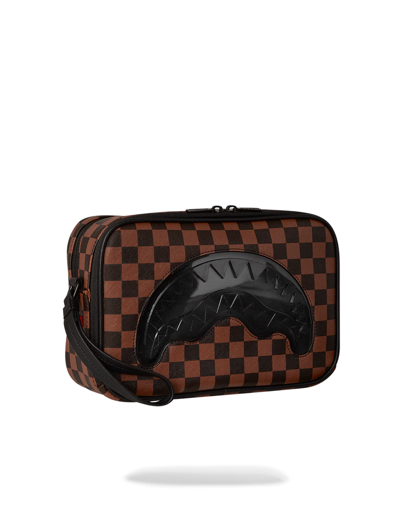 Pochette Sprayground Shark In Paris Clear For Takeoff Toiletry Bag