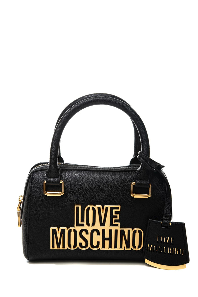 Borsa Love Moschino JC4333 Mini bauletto nero logo lettering