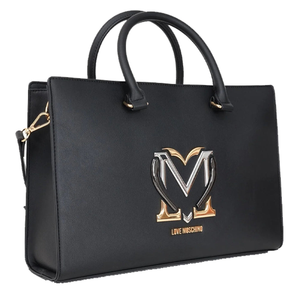 Borsa Love Moschino JC4329 Shopper a mano logo tridimensionale