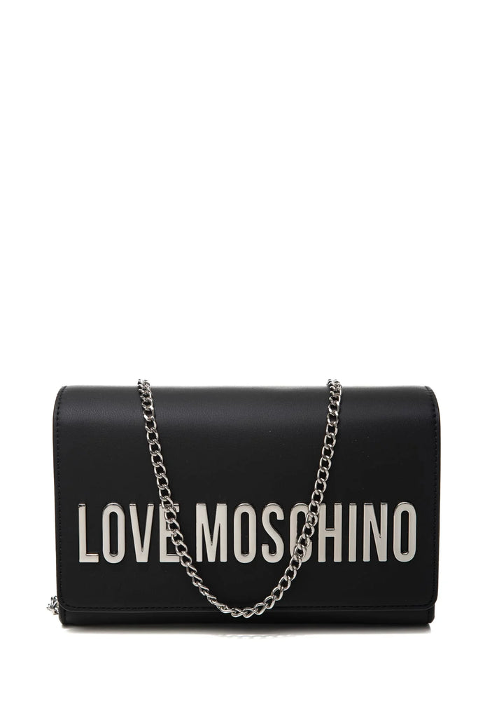 Borsa Love Moschino JC4103 PU GRS Pochette Lettering Stampatello