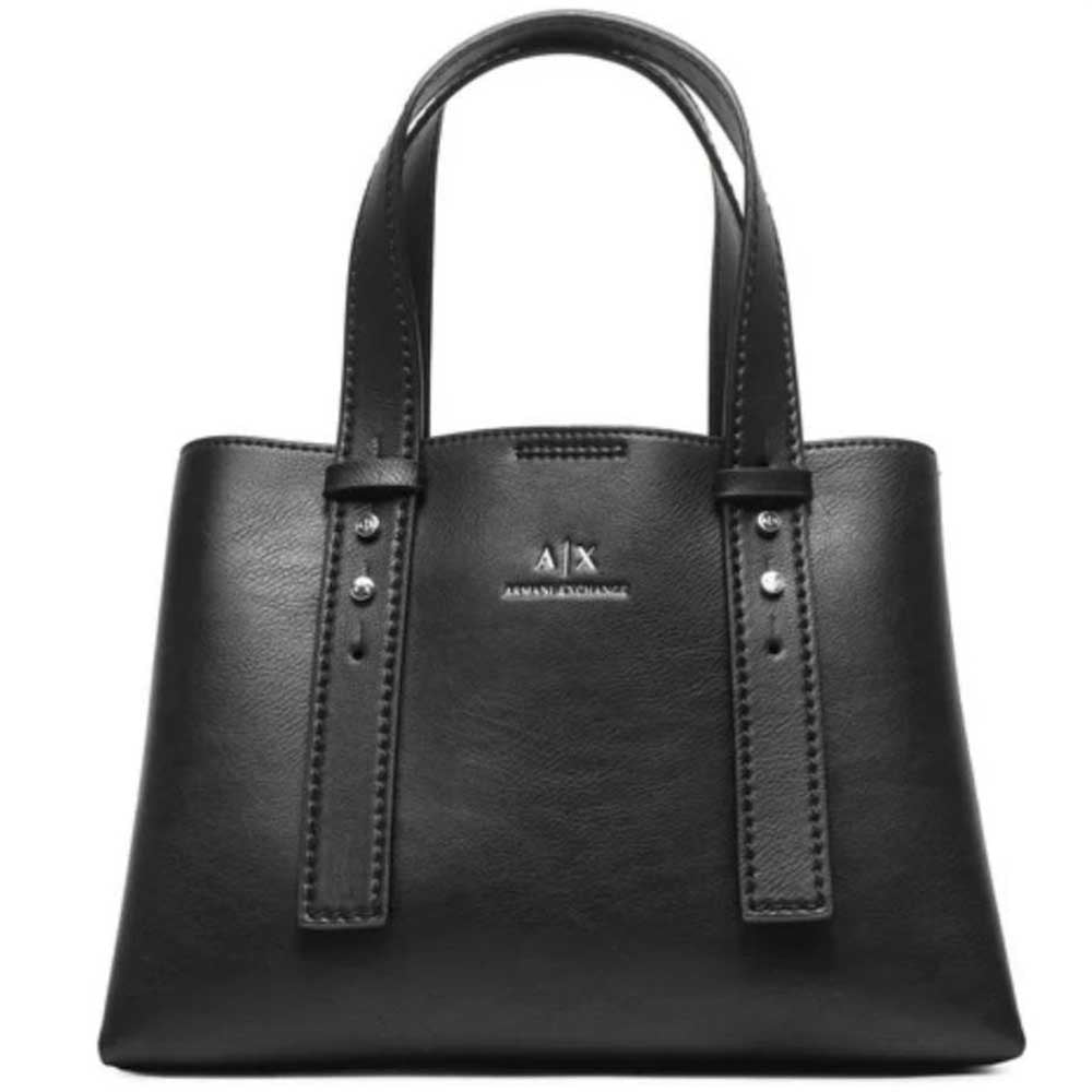 Borsa Armani Exchange art 942975 CC749 nera con spallacci regolabili