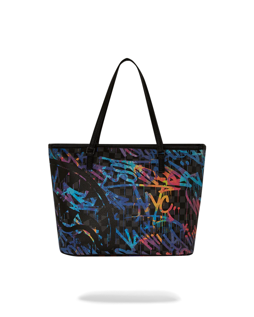 Borsa Sprayground Glow In The Dark City Of Light Tote Shopping Bag