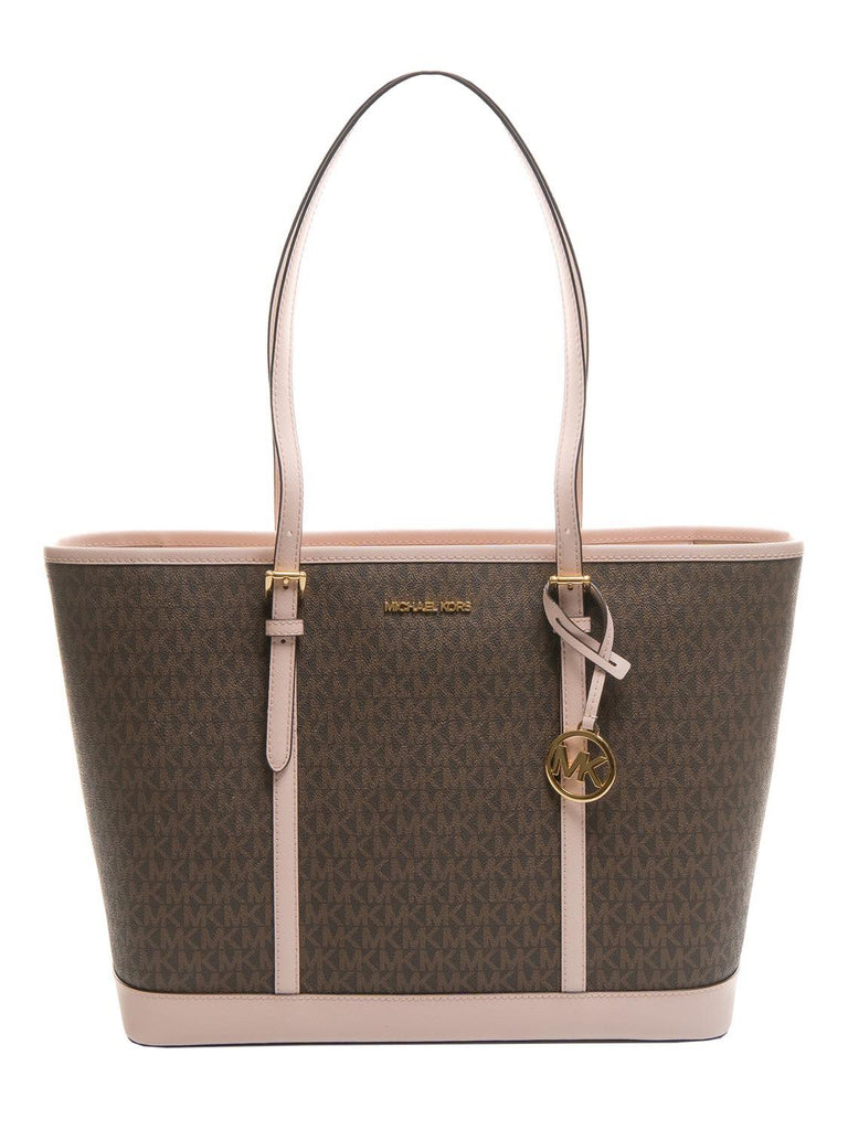 Borsa Michael Kors Jet Set Travel LG TZ Shldr Tote Shopper monogram