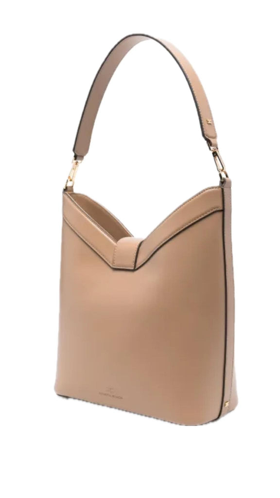 Borsa Elisabetta Franchi BS19A51E2 Hobo con Fibbia Logata