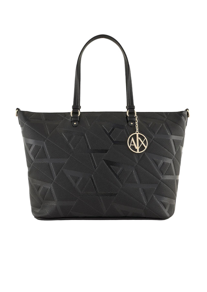 Borsa Armani Exchange 949127 4F784 Shopping Bag Maxi logo