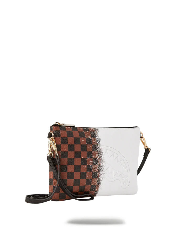 Pochette Sprayground piatta Spray Split Crossover Clutch Strap