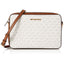 Borsa Michael Kors Jet Set Item LG EW Crossbody Vanilla