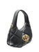 Borsa Love Moschino JC4039 Hobo Bag Embossed Nera Logo Ovale