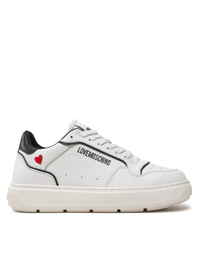 Sneaker Love Moschino JA15144 Bold Bianche e nere