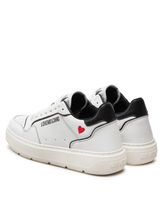 Sneaker Love Moschino JA15144 Bold Bianche e nere