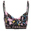 Bralette Chiara Ferragni art CFA5906 con fantasia nera